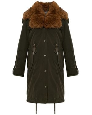 Moncler Puffy Parka 'Halicte' - Green