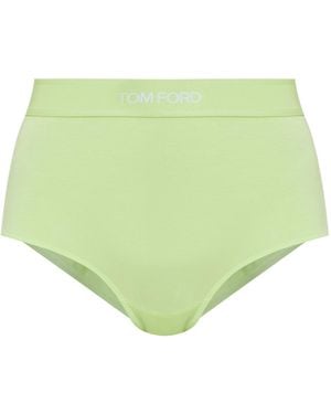 Tom Ford Bra With Logo - Green