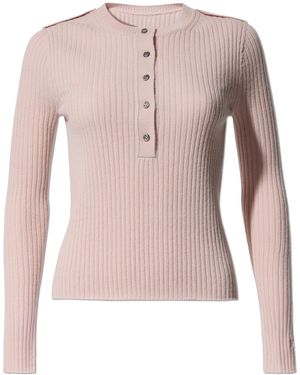 Perfect Moment Henley Top - Pink
