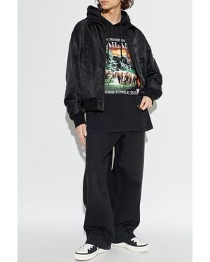Vetements Thin Hoodie - Black
