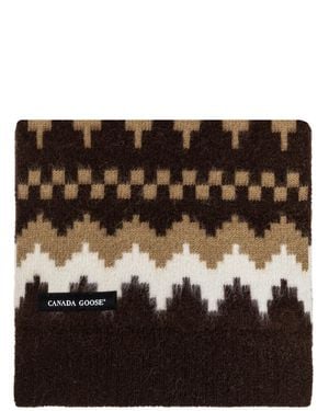 Canada Goose Wool Scarf - Black