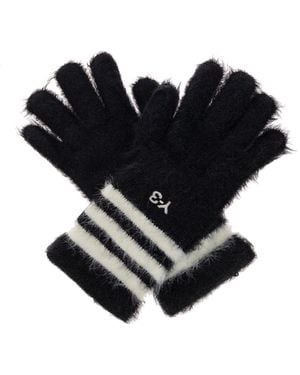 Y-3 Logo Gloves - Black