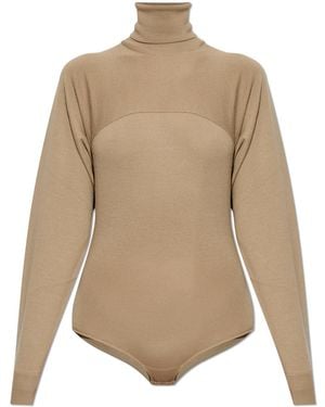 MM6 by Maison Margiela Body With Turtleneck - Natural