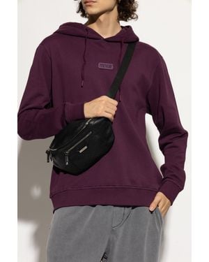 Iceberg Leather Waist Bag - Purple