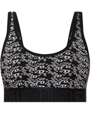 DIESEL Lingerie Top 'Ufsb-Oriba' - Black