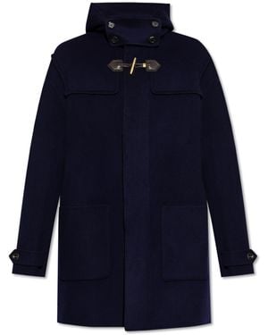 Moschino Wool Coat - Blue