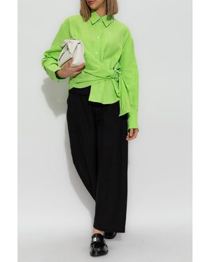 JW Anderson Shirt With Appliqué - Green