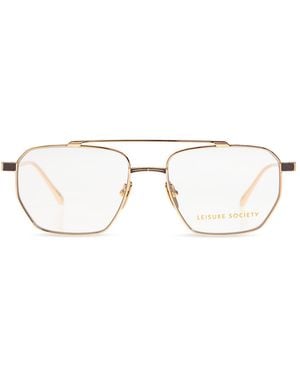 Leisure Society Corrective Glasses 'Prism' - Metallic