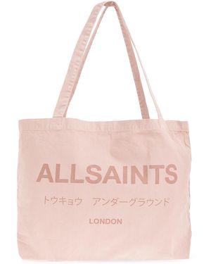 AllSaints 'Underground' Shopper Bag - Pink