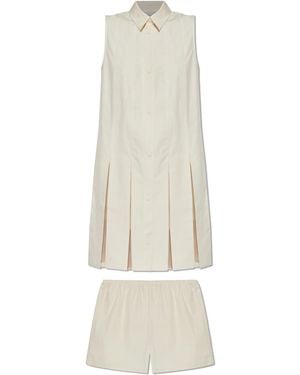 Moncler Dress With Shorts - White