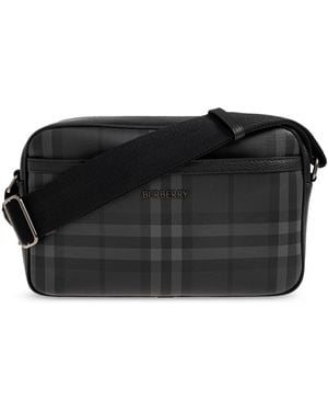 Burberry Bag With Logo - Black
