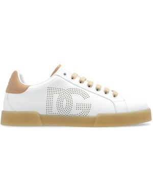 Dolce & Gabbana Trainers With Logo - White