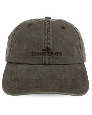 Stone Island Baseball Cap - Green