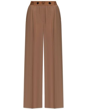 MCM Wool Trousers - Brown