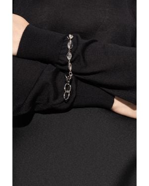 Jil Sander Bracelet With Applications - Black