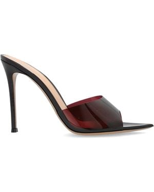 Gianvito Rossi Heeled Flip-Flops 'Elle' - Brown