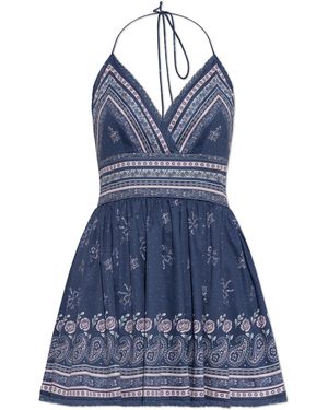 LoveShackFancy 'Arletta' Dress - Blue