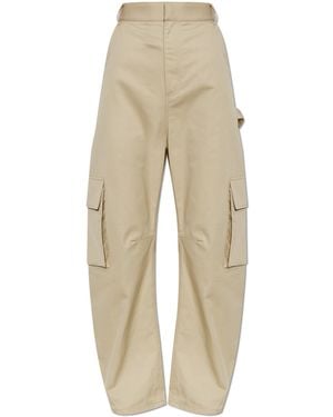 Balenciaga 'Cargo' Trousers - Natural