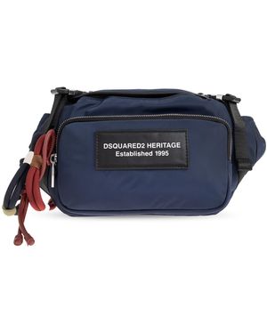 DSquared² Belt Bag With Logo - Blue
