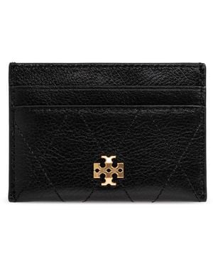 Tory Burch Leather Card Holder - Black