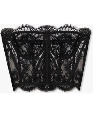 Dolce & Gabbana Lace Corset - Black