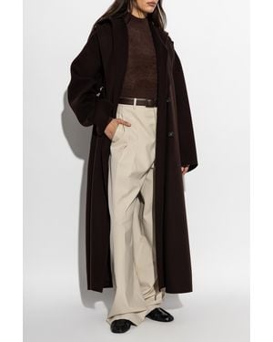 Sportmax Wool Coat 'Olmo' - Black
