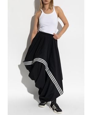 Y-3 Asymmetric Skirt, - Black