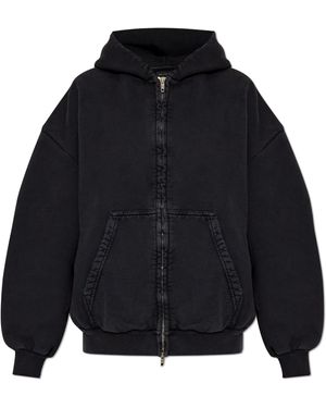 Balenciaga Sweatshirt With Logo - Blue