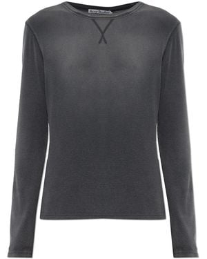 Acne Studios Long-Sleeve T-Shirt - Grey