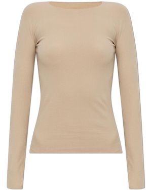 Jil Sander Long Sleeve Top - White