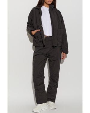 Rethinkit Studios Jacket With A Stand-Up Collar - Black