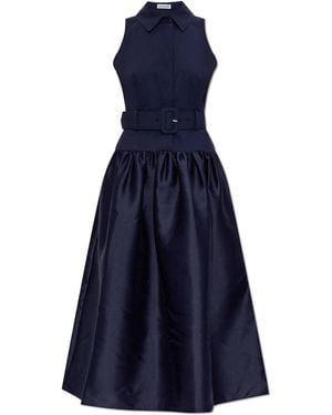 Self-Portrait Sleeveless Dress - Blue