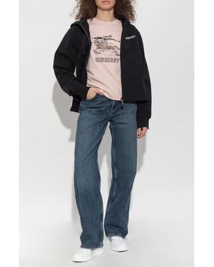 Burberry T-Shirt 'Frankie' - Black