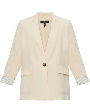 Rag & Bone Loose-Fit Blazer - Natural