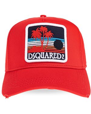 DSquared² Baseball Cap - Red