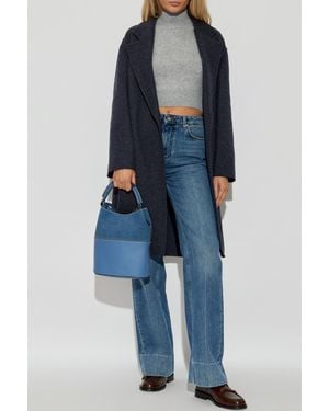 Max Mara Wool Coat "Carnina" - Blue