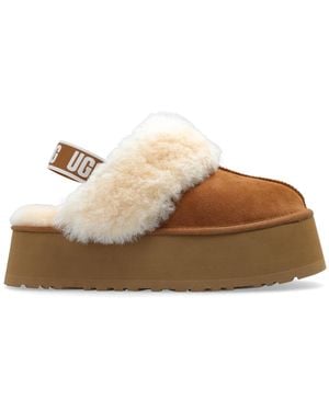 UGG 'Funkette' Suede Platform Boots - Black