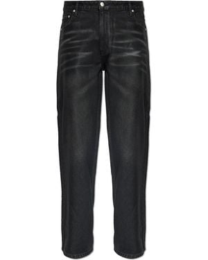 MISBHV Jeans With Logo - Black
