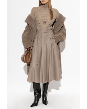 Max Mara 'Ladyted' Cashmere Coat - Brown