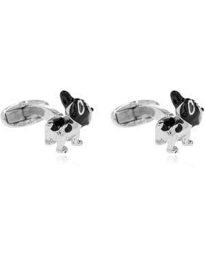 Paul Smith Dog Motif Cufflinks - Metallic