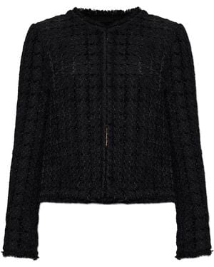 Kate Spade Tweed Blazer - Black