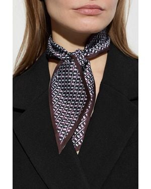 Tory Burch Silk Scarf - Black