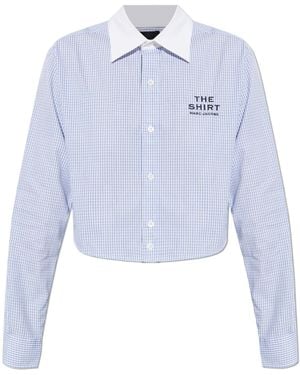 Marc Jacobs Checked Pattern Shirt - Blue