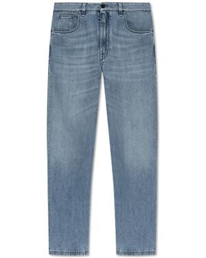 Fendi Regular Jeans - Blue