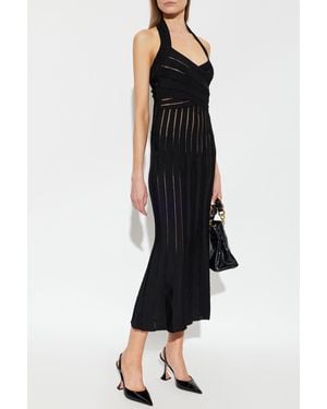 Balmain Backless Dress - Black