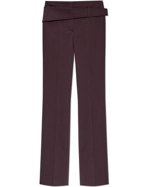 Sportmax Creased Trousers "Banda" - Purple