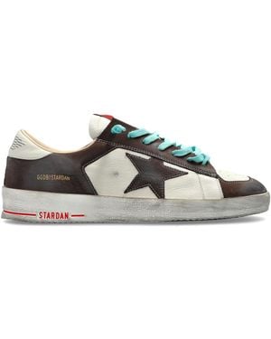 Golden Goose Sports Shoes 'Stardan Con Collarino Spezzato' - Brown