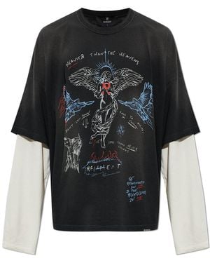 Represent Printed T-Shirt - Black