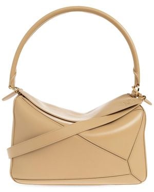 Loewe Puzzle Medium Bag - White