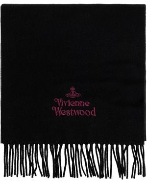 Vivienne Westwood Wool Scarf - Black